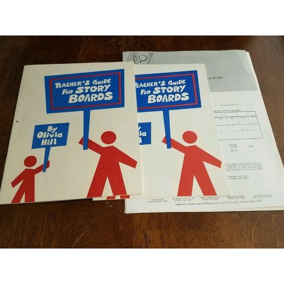 Story Boards by Olivia Hill with Teacher's Guide Houghton Mifflin 1967 - Picture 4 of 4